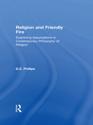 cover image of Religion and Friendly Fire